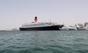 QE2 reopens as floating hotel