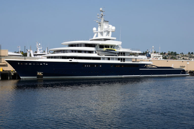 grey yacht russian billionaire