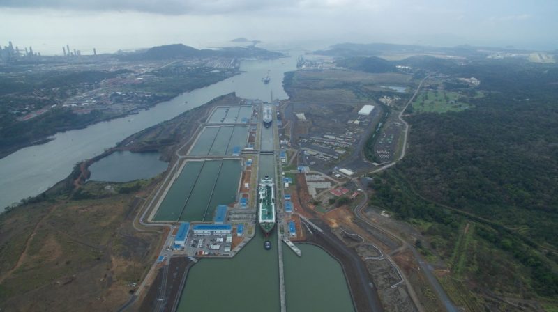 lng carriers in Panama Canal