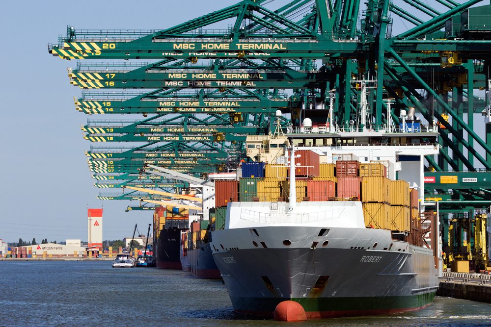 Port of Antwerp Sees A Rise In Container Ship Traffic In January