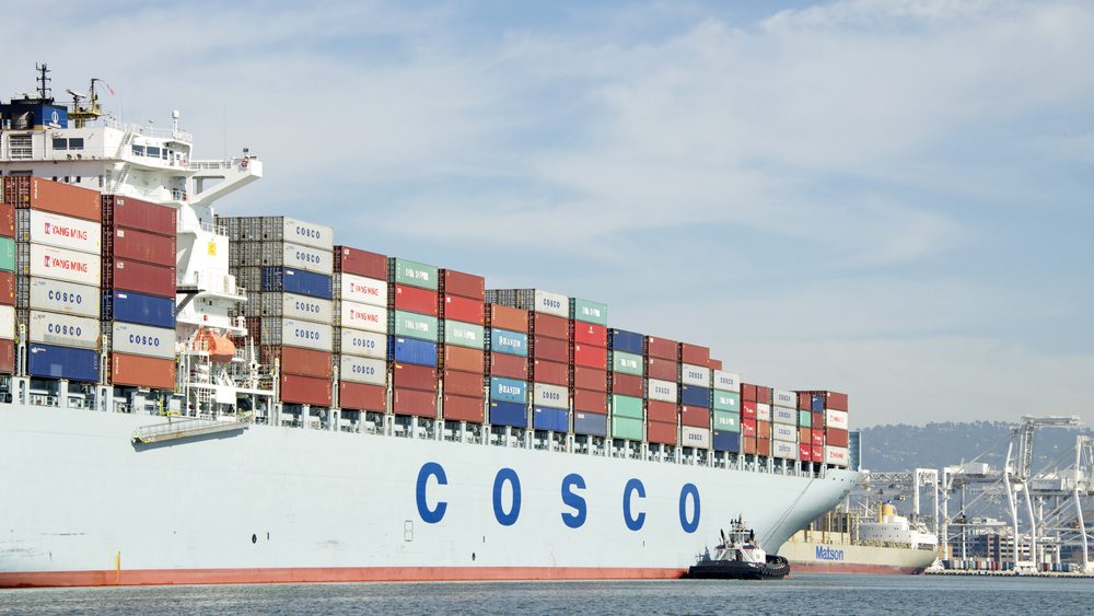 cosco containership