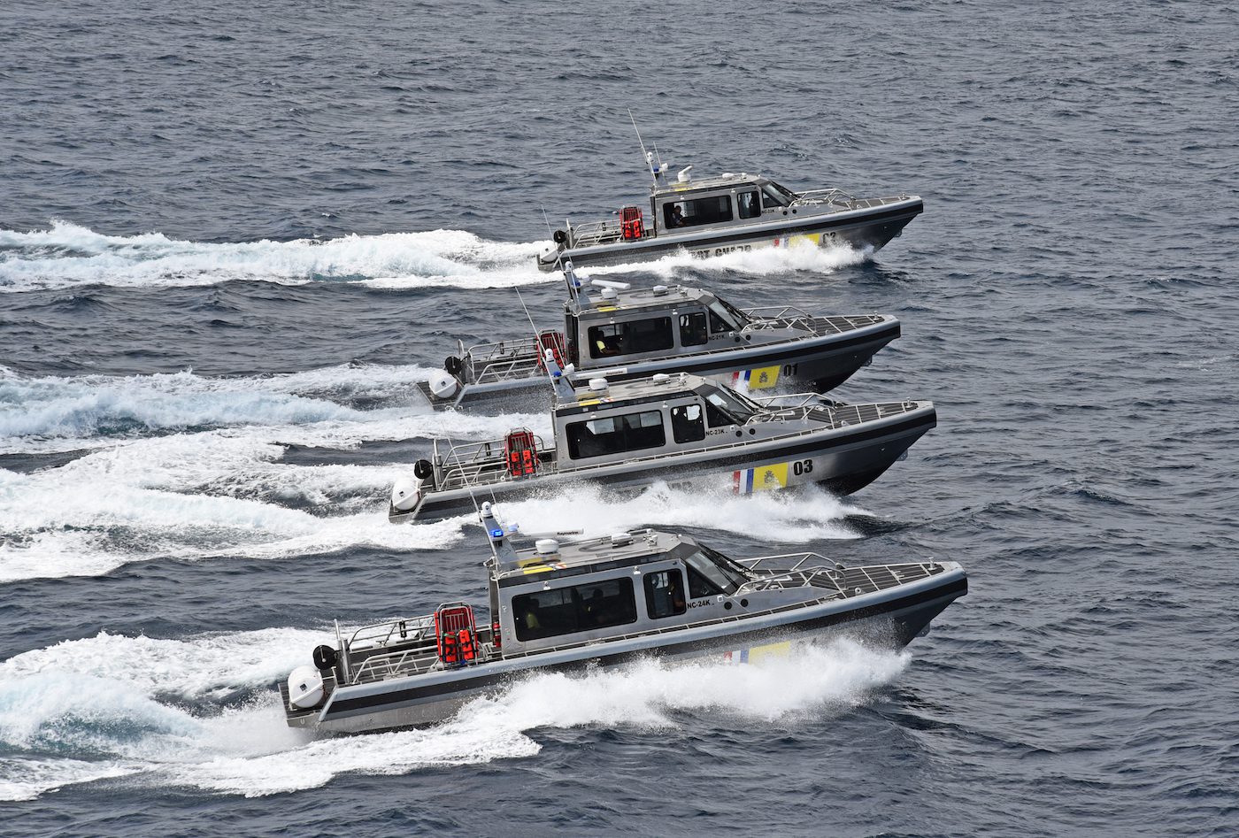 Metal Shark Delivers New Patrol Boats to the Dutch Caribbean Coast Guard in Curacao