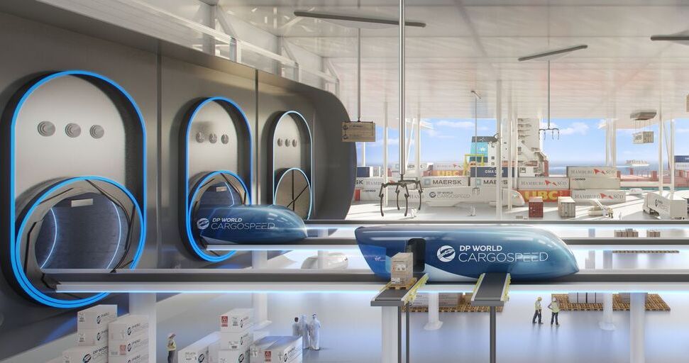 DP World, Virgin Hyperloop One to Build Hyperloop System for Cargo Deliveries