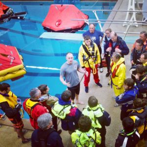 USCG Rescue Swimmer Safety Training Sailors