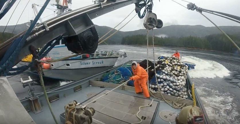 Alaskan Fishing Wars – Incident Video Shows Violent Collision Between Competing Fishing Boats