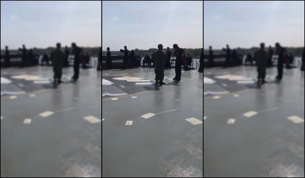 Yes, Drill Sergeant? Cell Phone Video Shows Texas A&M Maritime Academy Staff Member’s Heated Exchange with Cadet
