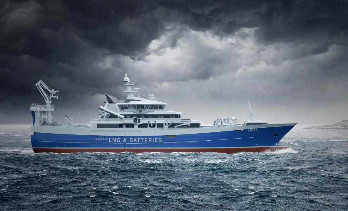 MAN to Equip World’s First LNG-Powered Fishing Trawler