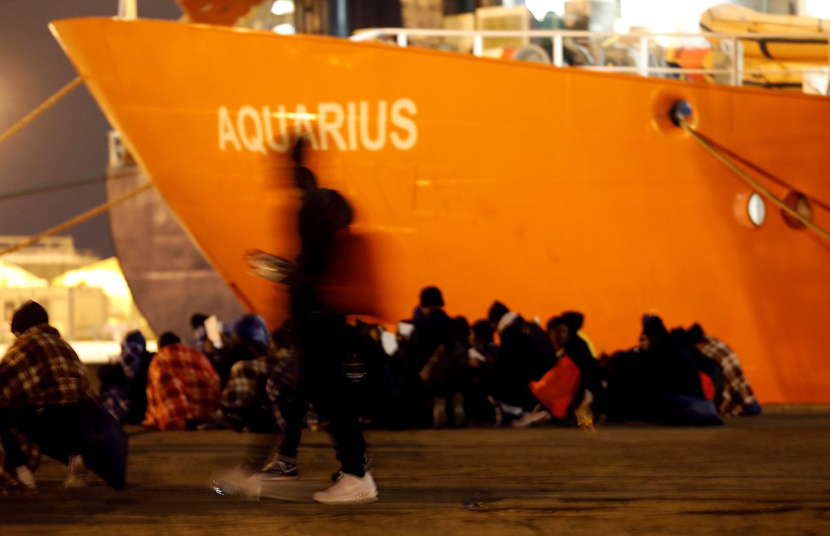 Italy Shuts Ports to Humanitarian Boat Carrying Hundreds of Migrants