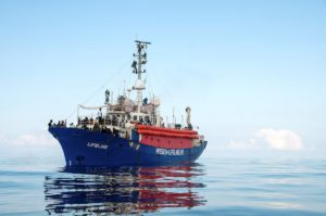 humanitarian ship Mission Lifeline