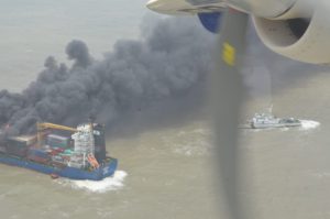 SSL Kolkata cargo ship fire