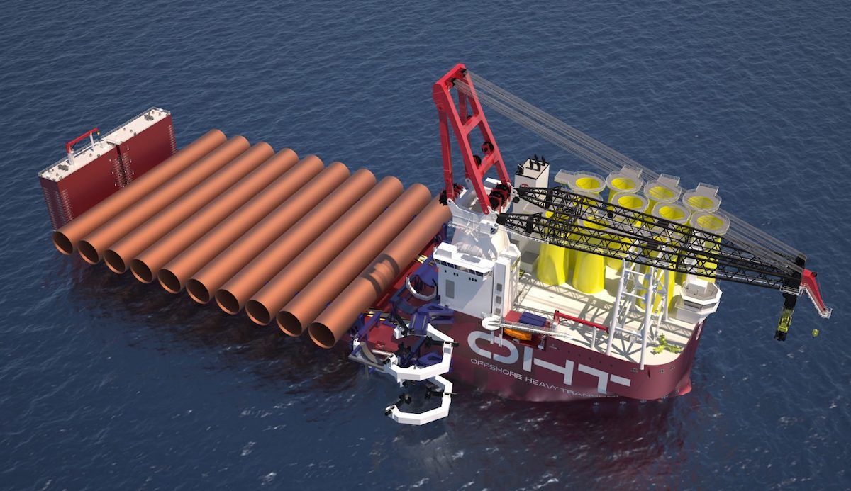 Offshore Heavy Transport to Enter Wind Market with Innovative Heavy Lift Installation Vessel
