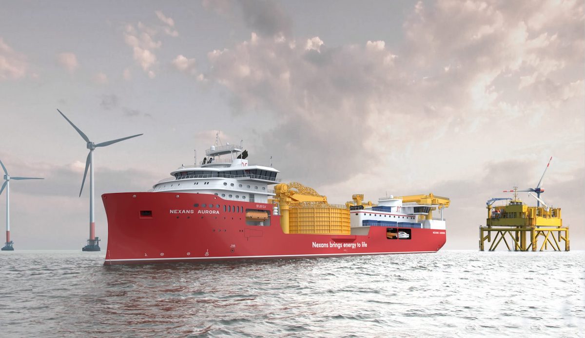 Ulstein to Build Advanced, DP3 Cable Layer for Nexen