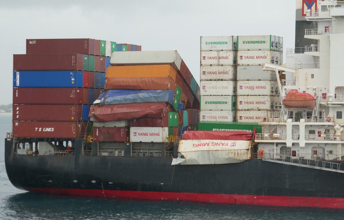 Quick, Heavy Rolling Led to Loss of Containers from YM Efficiency Off Australia, ATSB Finds
