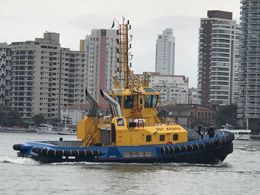 Wilson Sons delivers third Damen designed ASD Tug 2411 to SAAM SMIT Towage in Brazil
