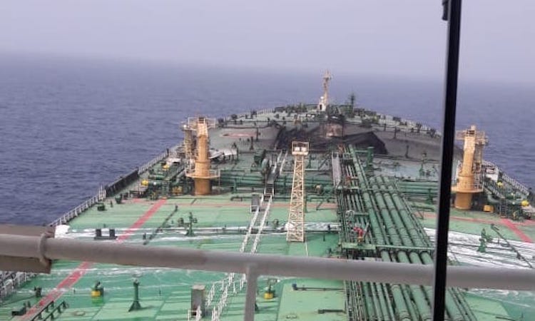 Indian VLCC Suffers Explosion Off Oman