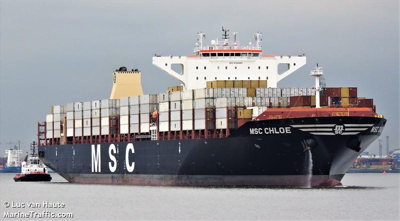 MSC Containership Loses 13 Containers Overboard Off South Africa