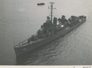 Historical image of USS Abner Read