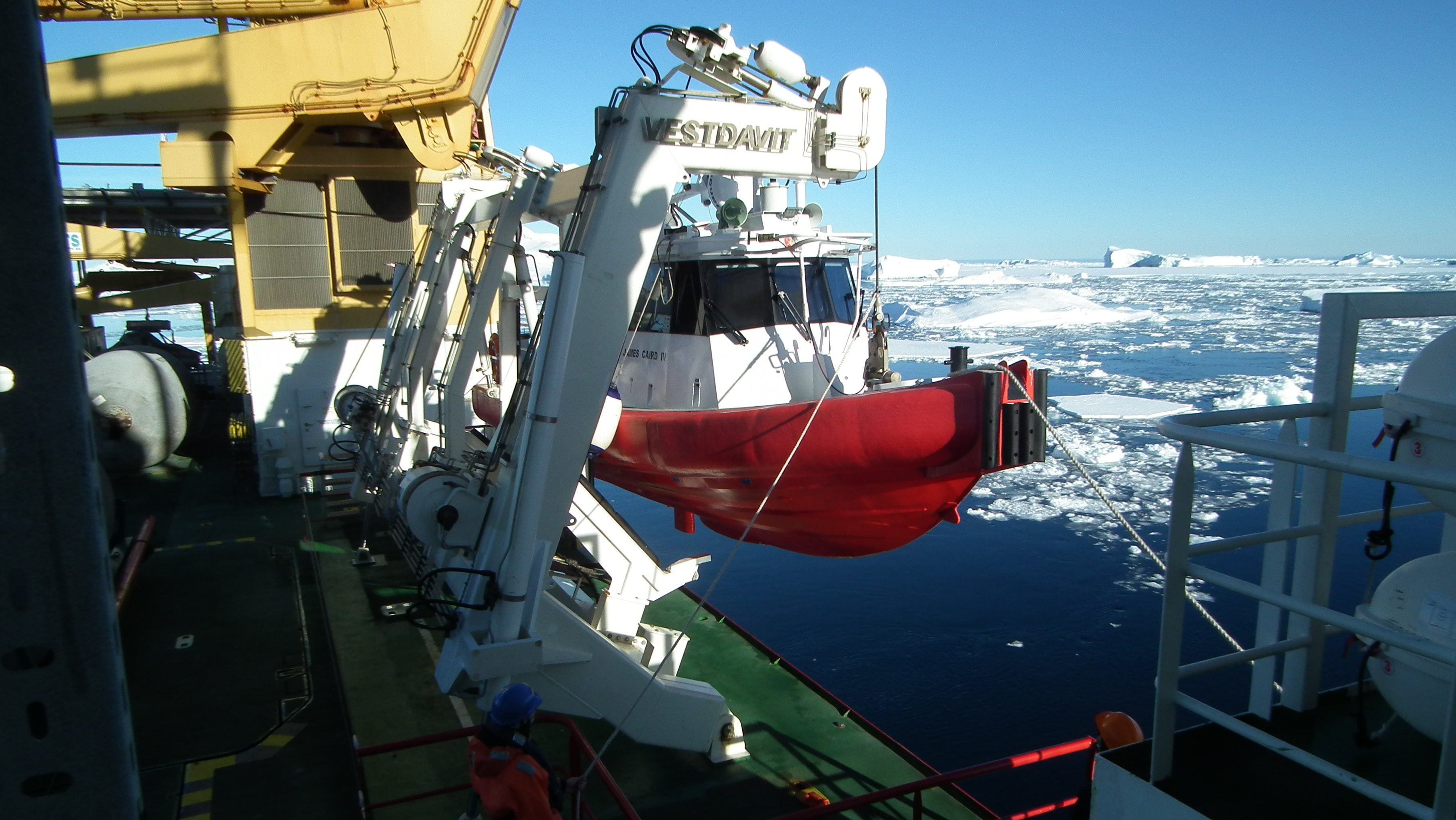Davit reliability critical as polar vessel ordering surge continues