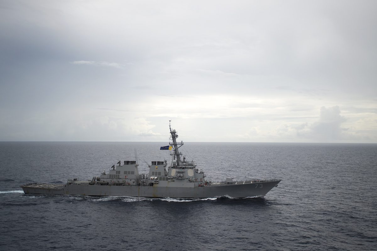 U.S. Accuses Chinese Navy of `Unsafe’ South Sea Confrontation