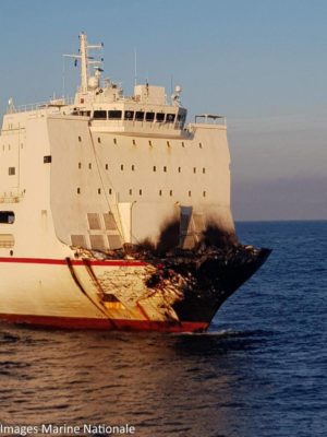 ulysse ferry damage