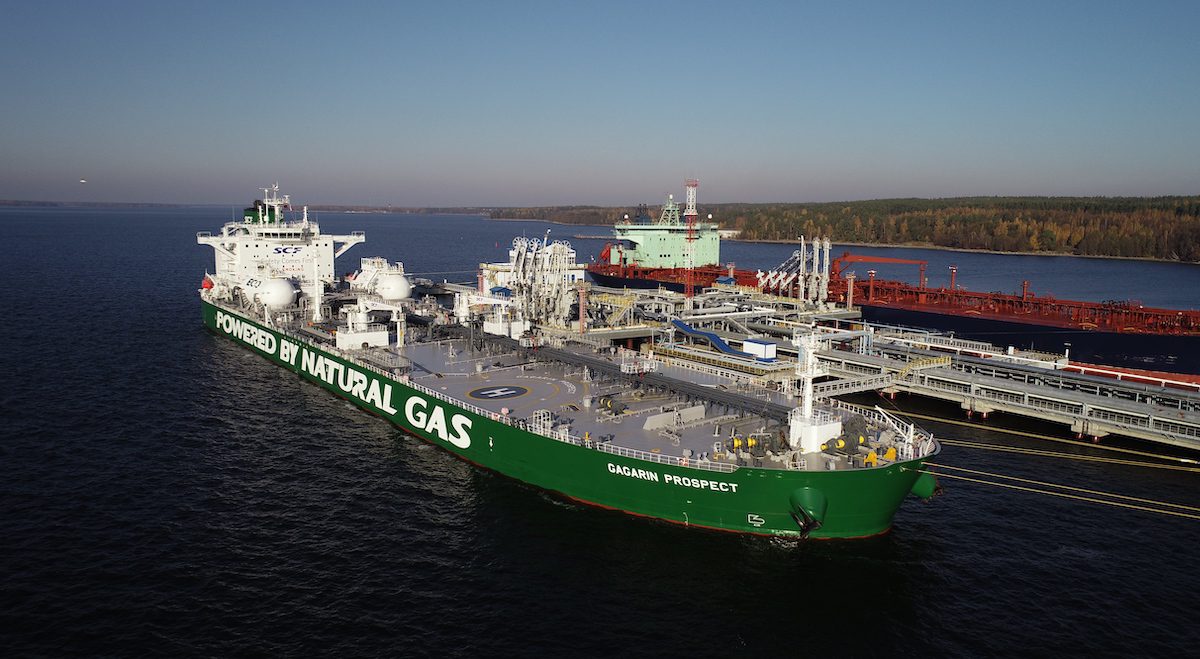 LNG-Fueled Tanker Completes First Commercial Voyage from Russia to Rotterdam