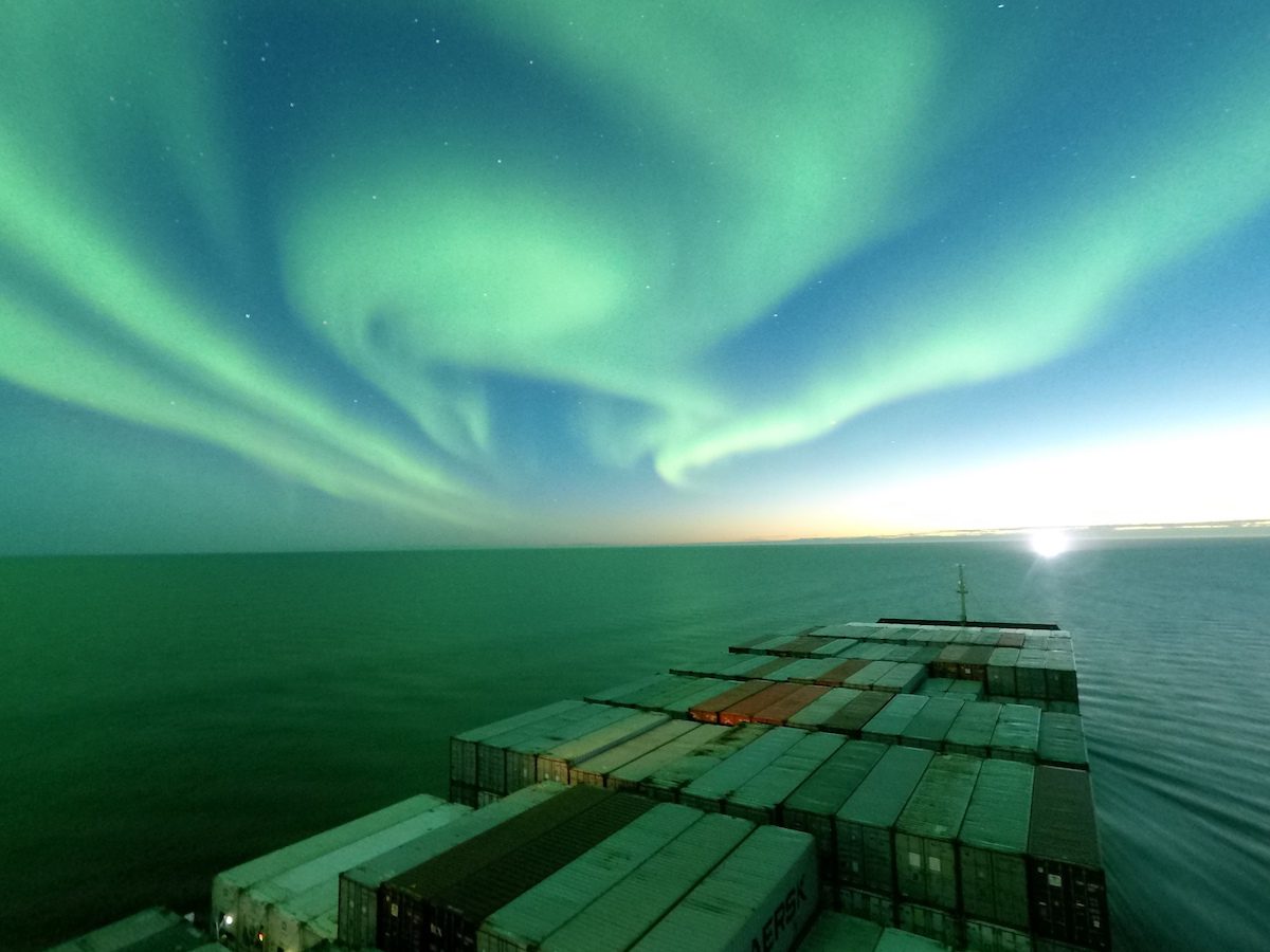 Photos: Venta Maersk’s Passage of the Northern Sea Route