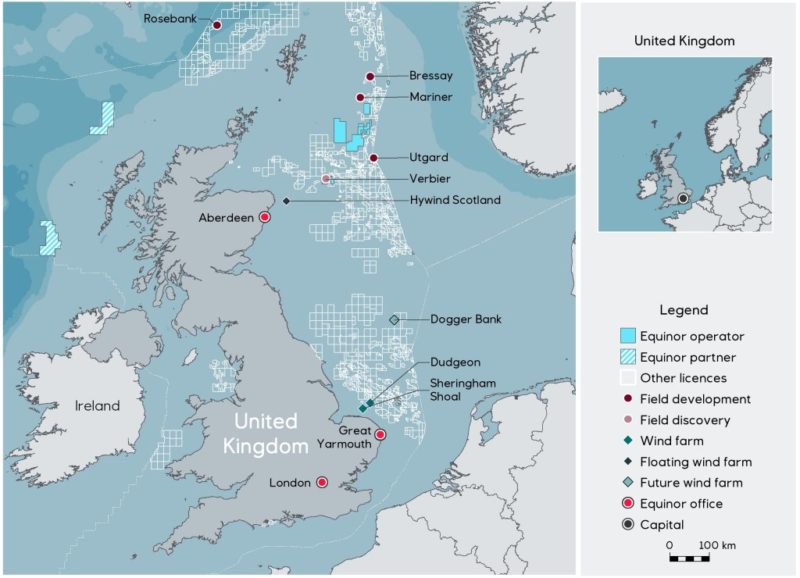 Equinor Acquires a 40% Stake in Undeveloped Rosebank Project in UK Waters