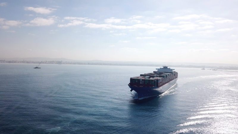 container ship