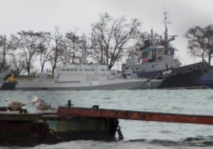 ukrainian naval ships seized