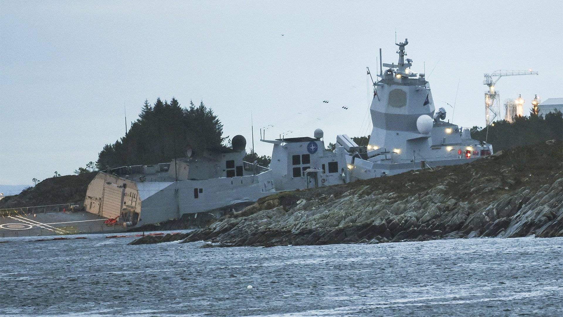Norway Navy Ship Collision