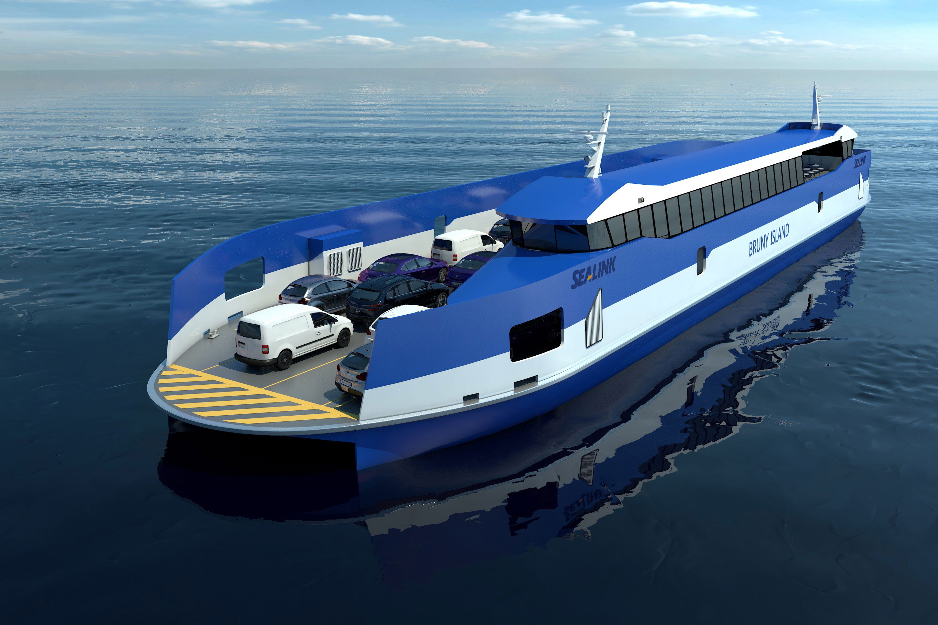 Incat Crowther Double-Ended Ro-Pax Ferry