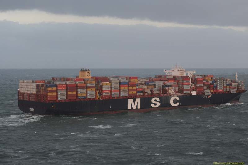MSC Zoe loses containers