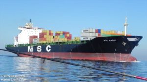 msc mandy containership