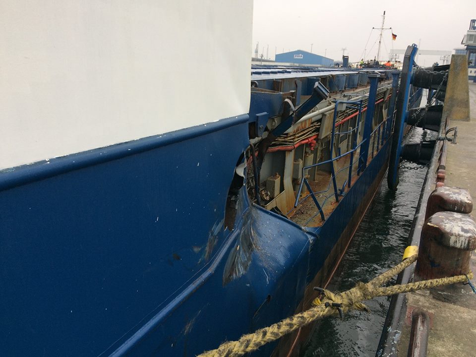 Several Injuries Reported as Offshore Wind Crewboat Collides with Cargo Ship Off Germany