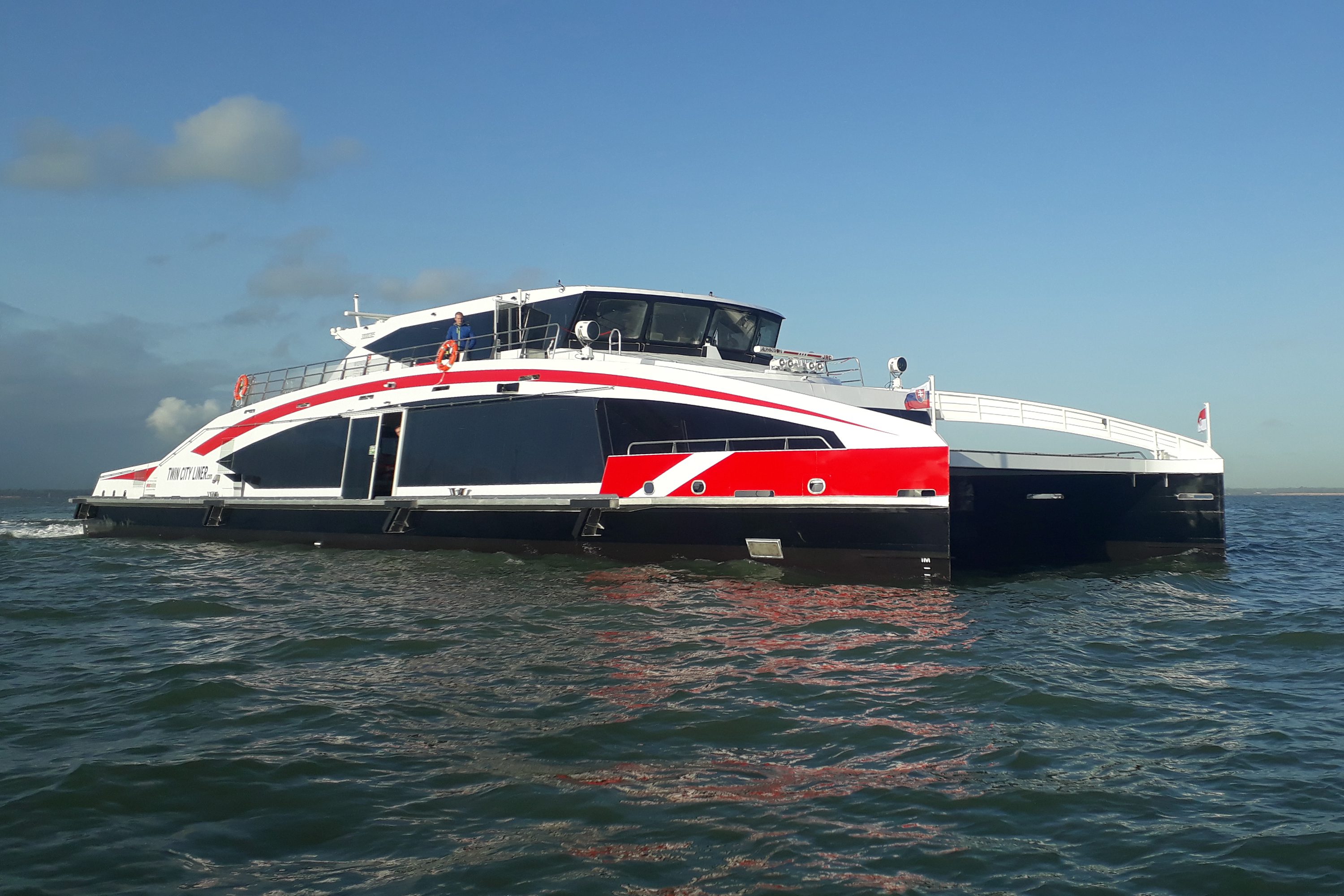 Danube High-Speed Low-Wash Ferry Offers New Level of Efficiency and Reliability