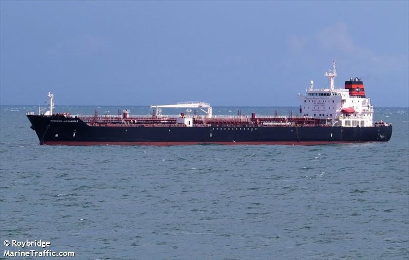 Ridgebury Alexandra Z tanker pollution