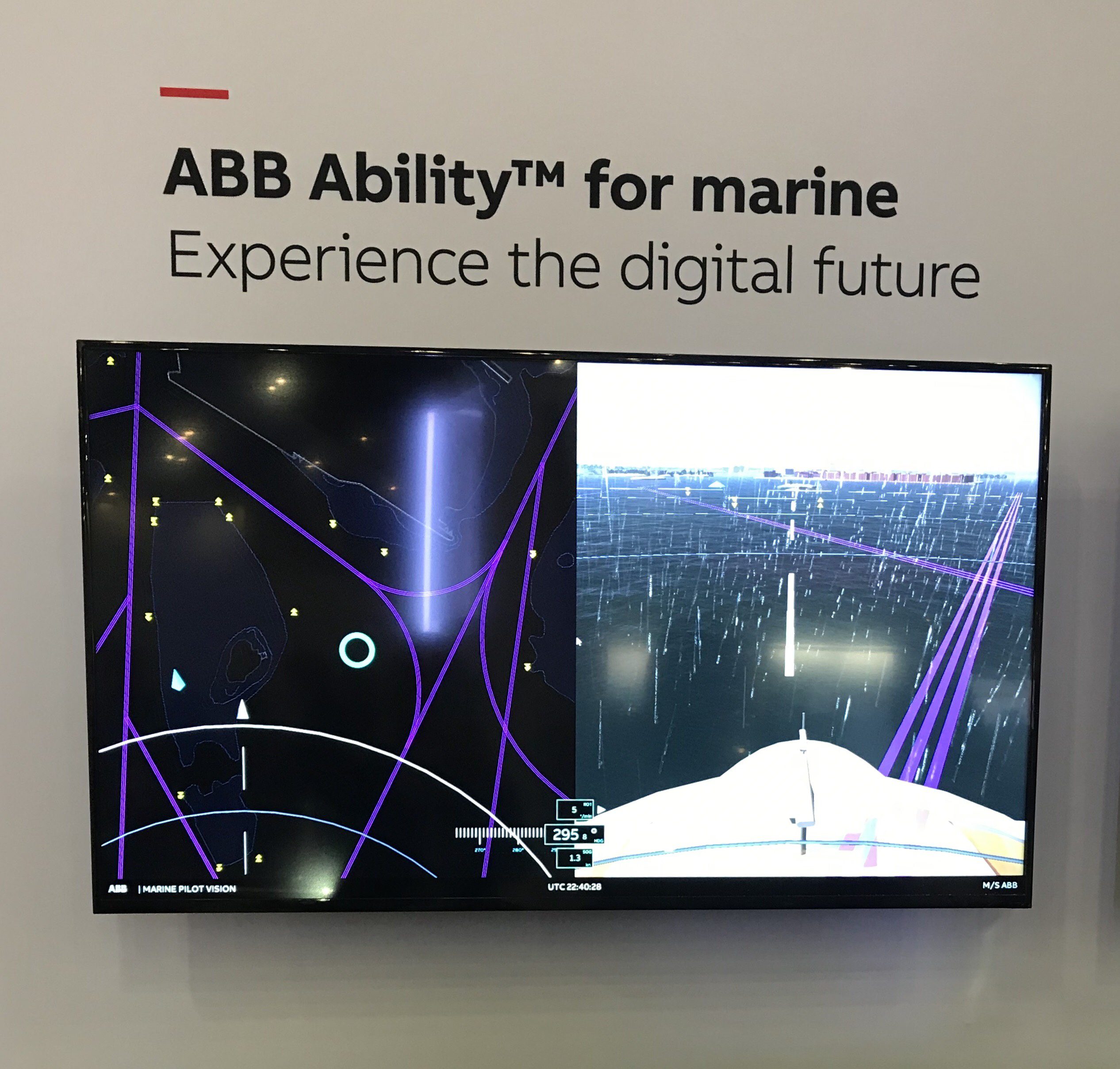 ABB Ability™ Marine Pilot Vision looks beyond human vision for ship automation