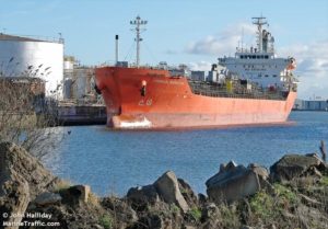 chemical marketer tanker collision
