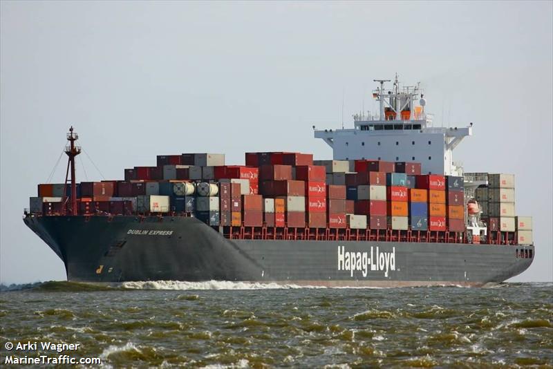 dublin express containership