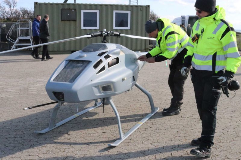 sulphur sniffing drone