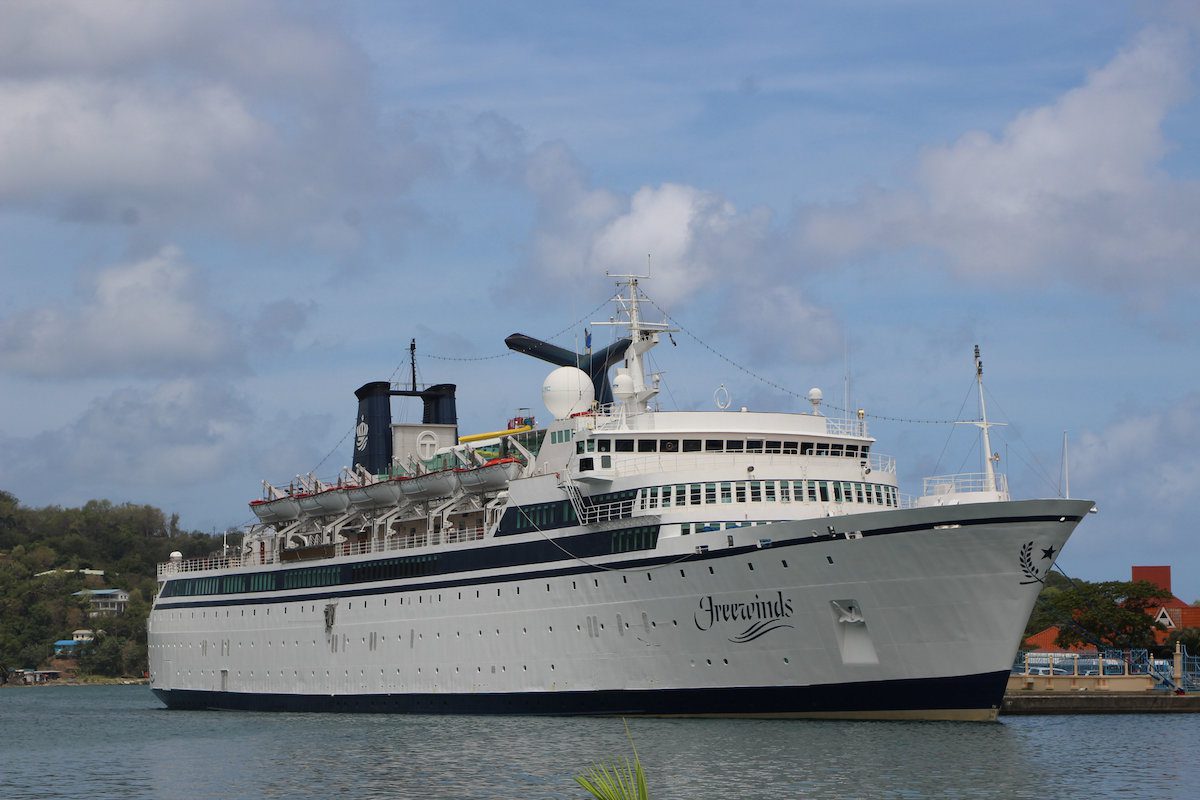 Scientology Cruise Ship Slips Out of St. Lucia After Measles Quarantine