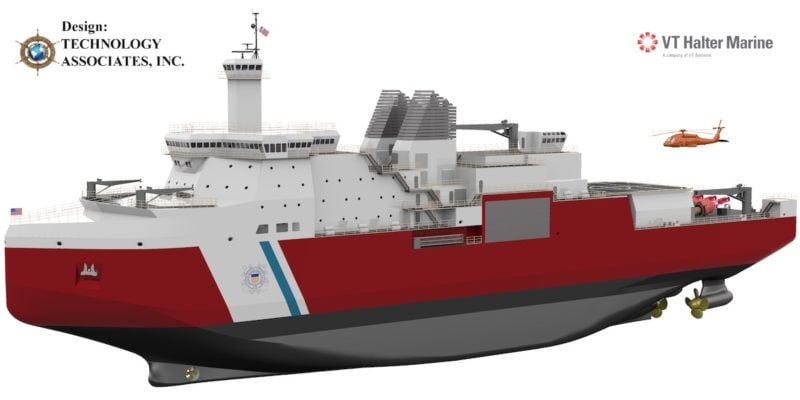 u.s. coast guard icebreaker design