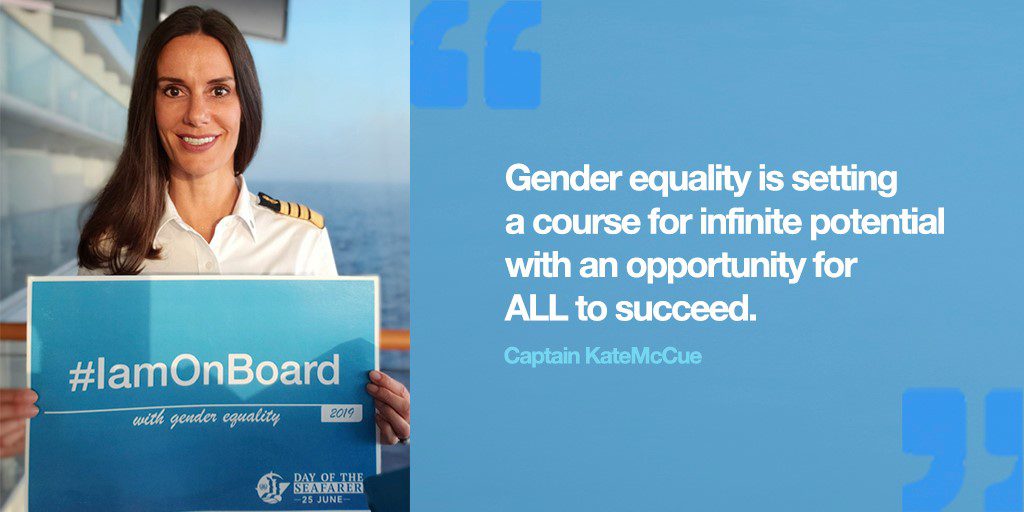 IMO’s ‘Day of the Seafarer’ Highlights Gender Equality in Maritime – #IAmOnBoard