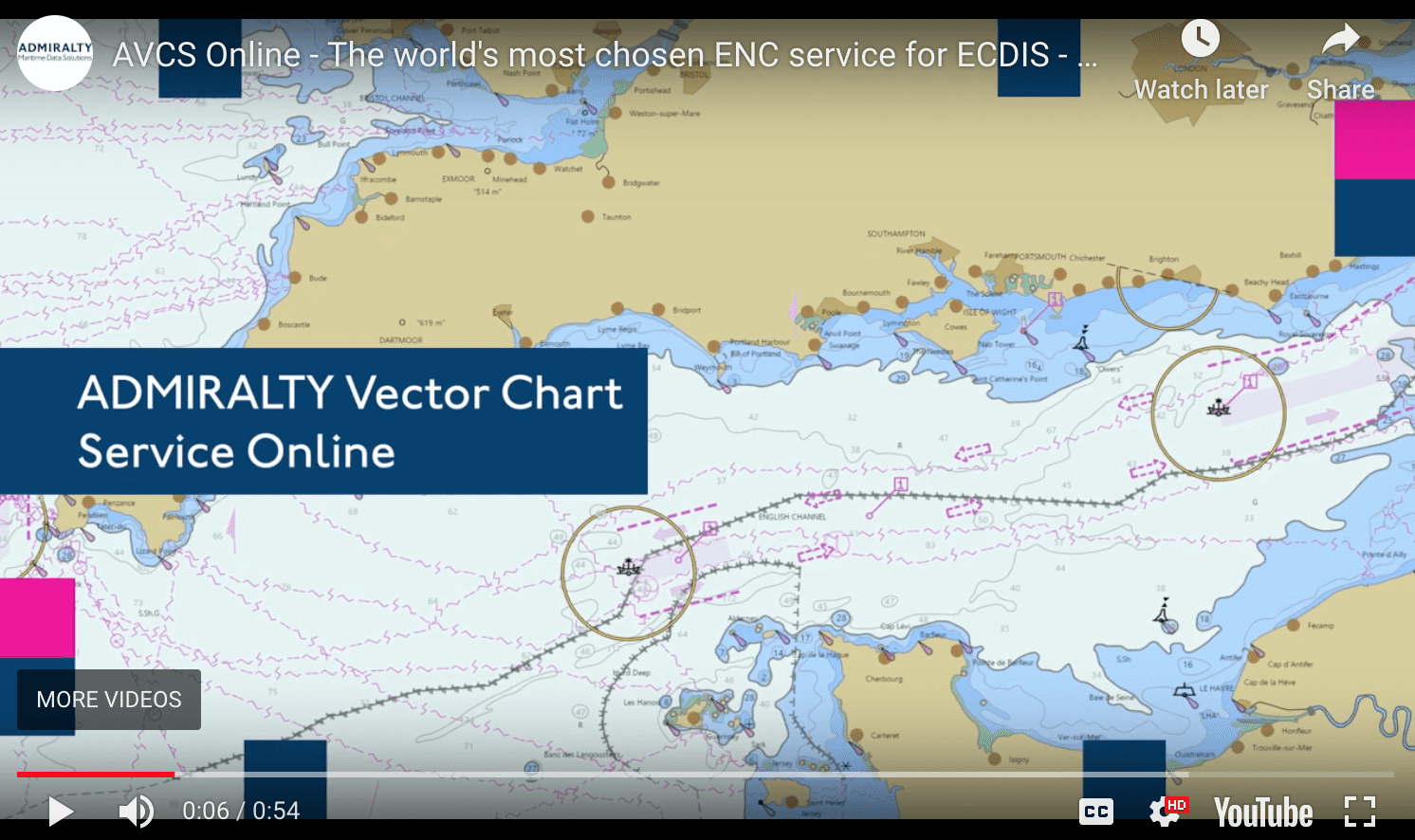 ADMIRALTY Vector Chart Service (AVCS) now available online to support shore-based decision making