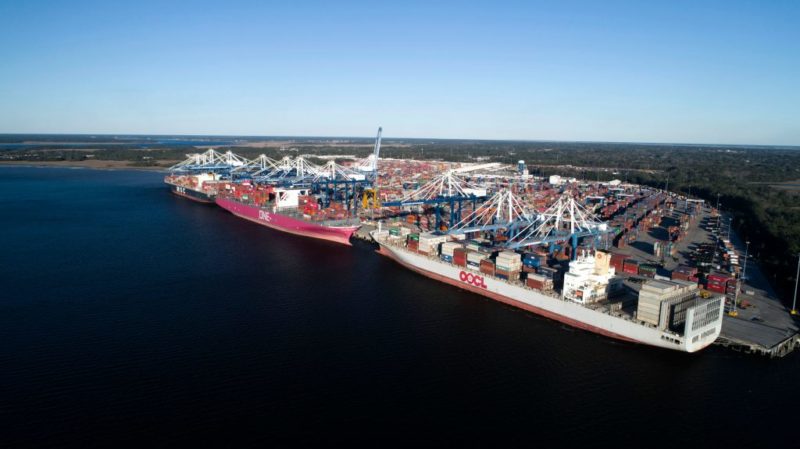 ships at the port of charleston