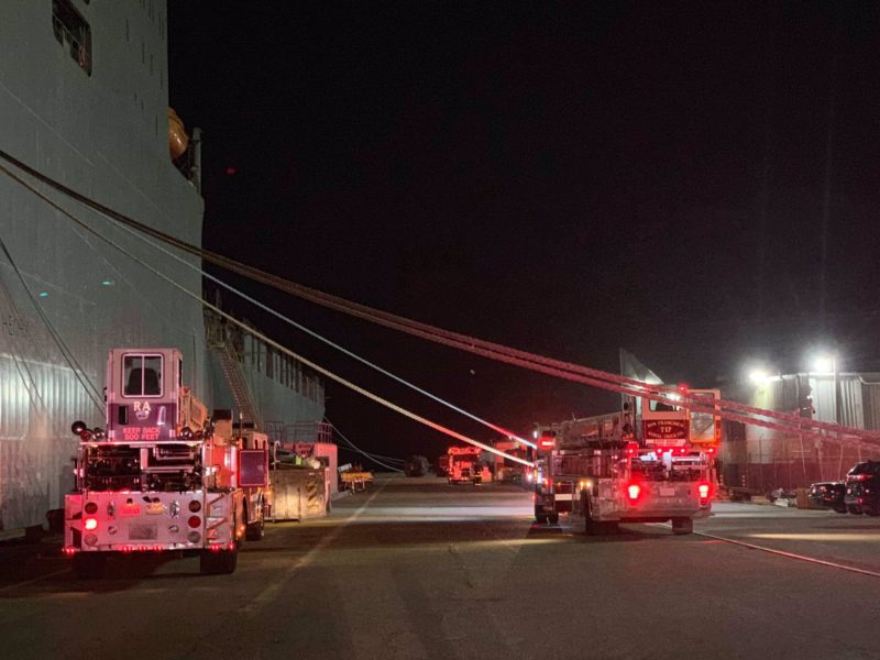 mv cape henry fire