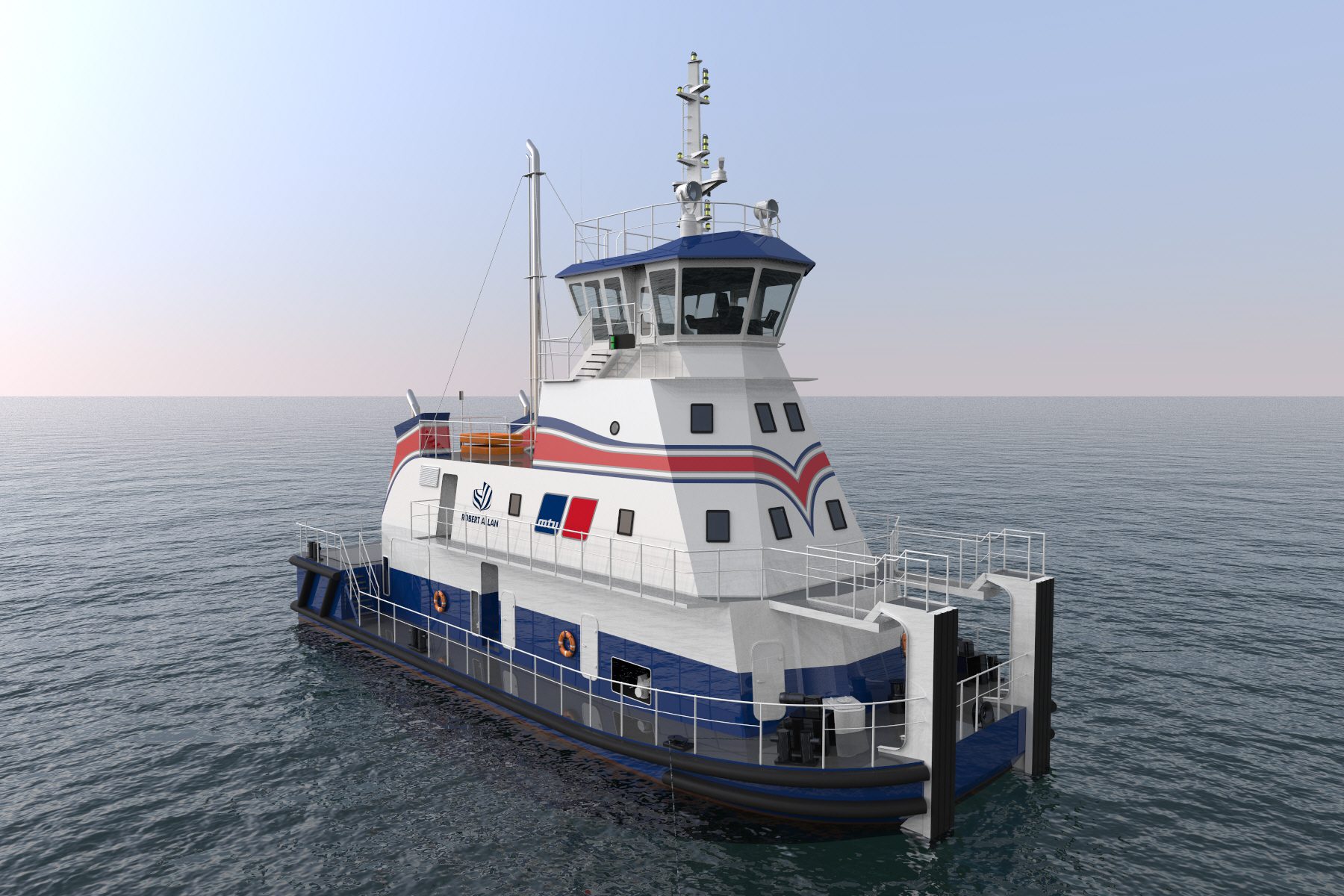 Robert Allan Ltd. and MTU team up to develop first natural gas fuelled shallow draft pushboat