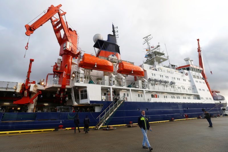 Start of the Arctic research expedition in Norway