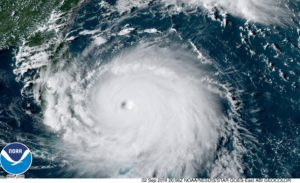 hurricane dorian satellite