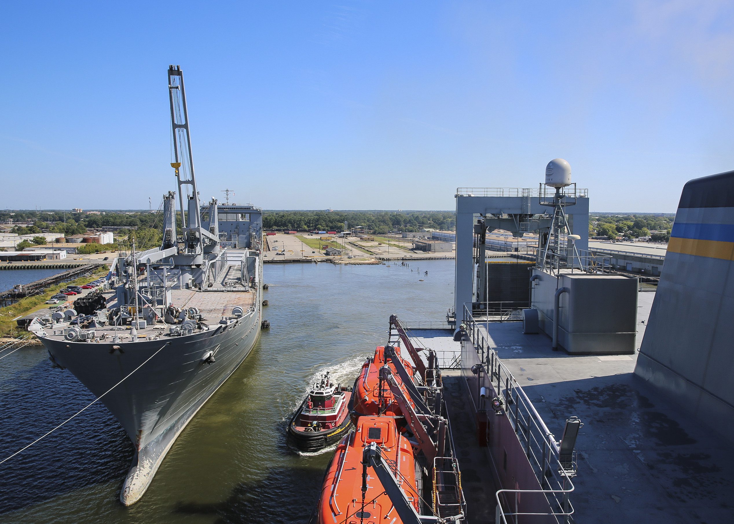 Military Sealift Command Top Brass Discuss Turbo Activation